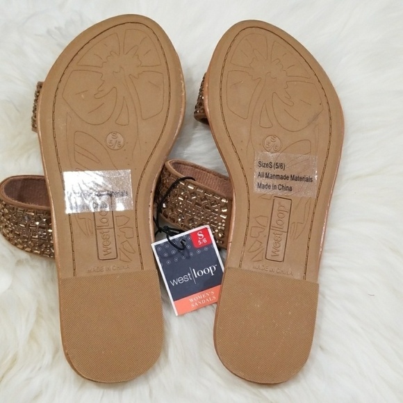 Brown Strappy Sandals - Picture 4 of 8